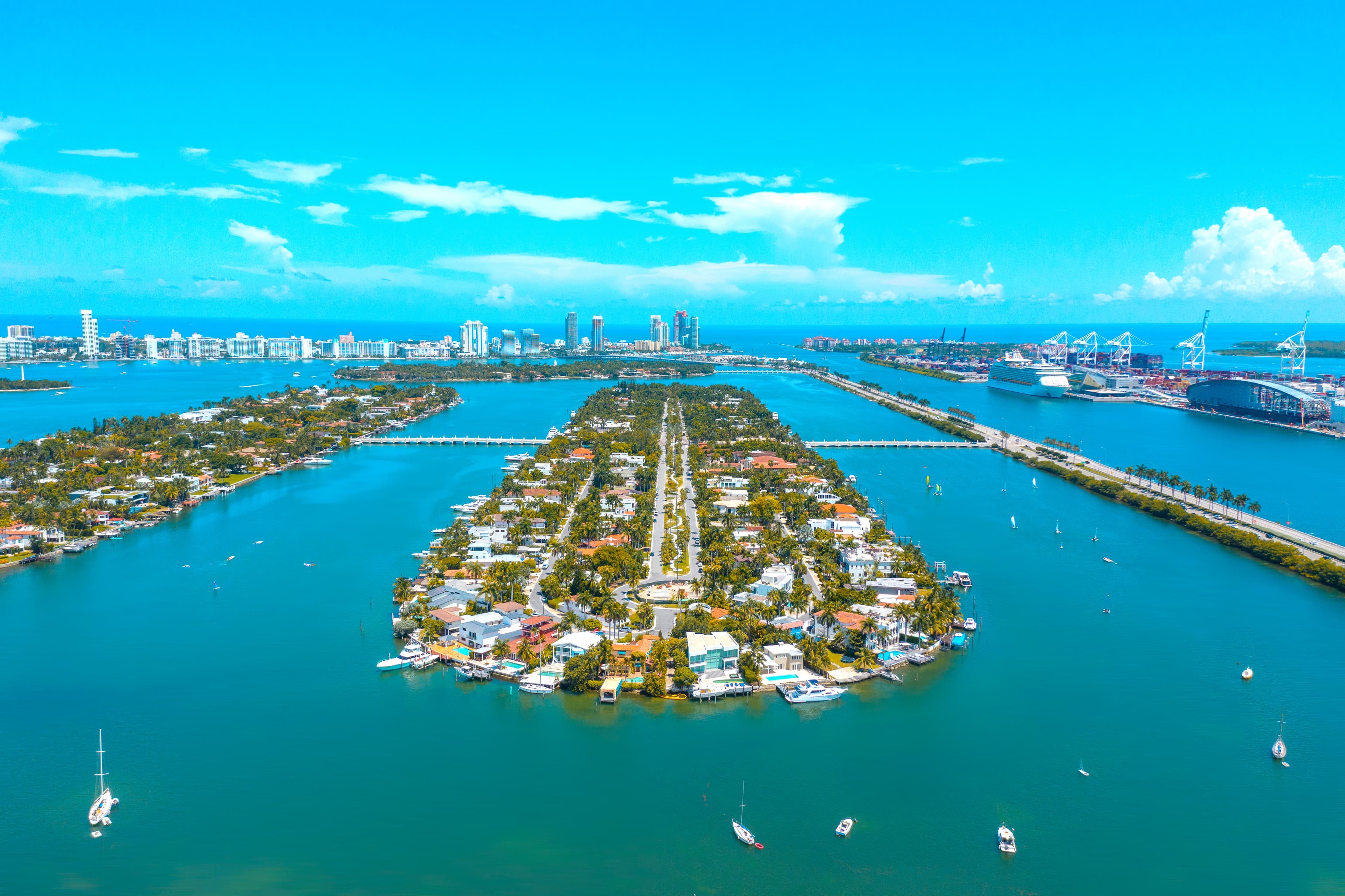 skyview of STAR ISLAND